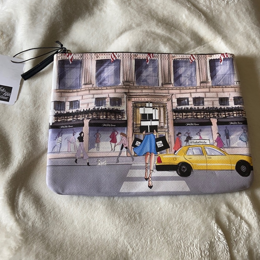Saks Fifth Ave travel bag